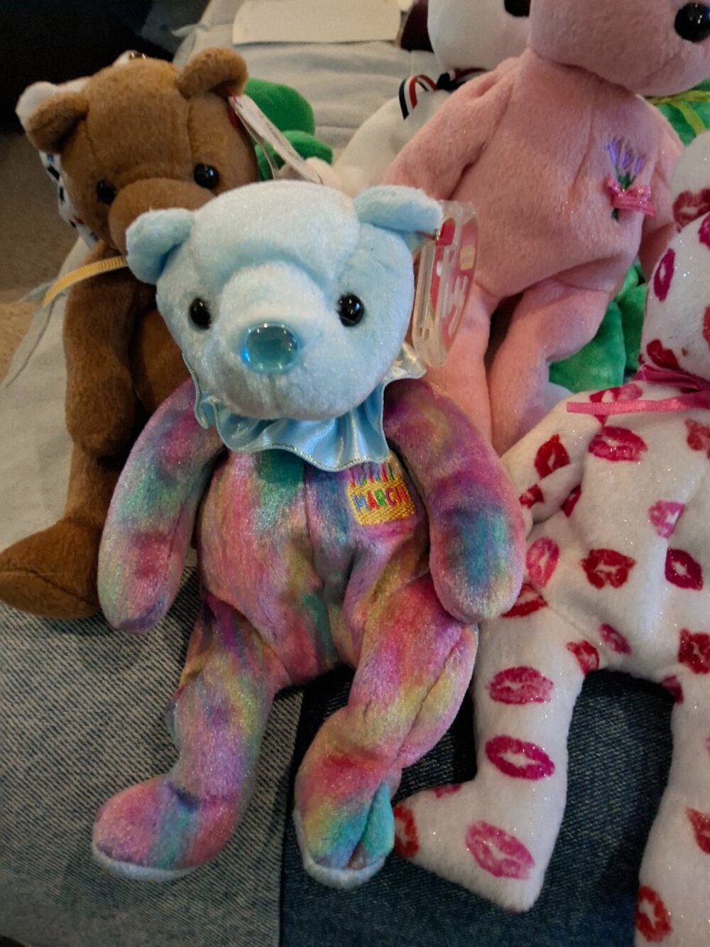 Beanie bear collection of 9